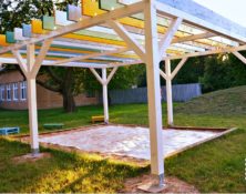 DREVENA PERGOLA Drevená pergola